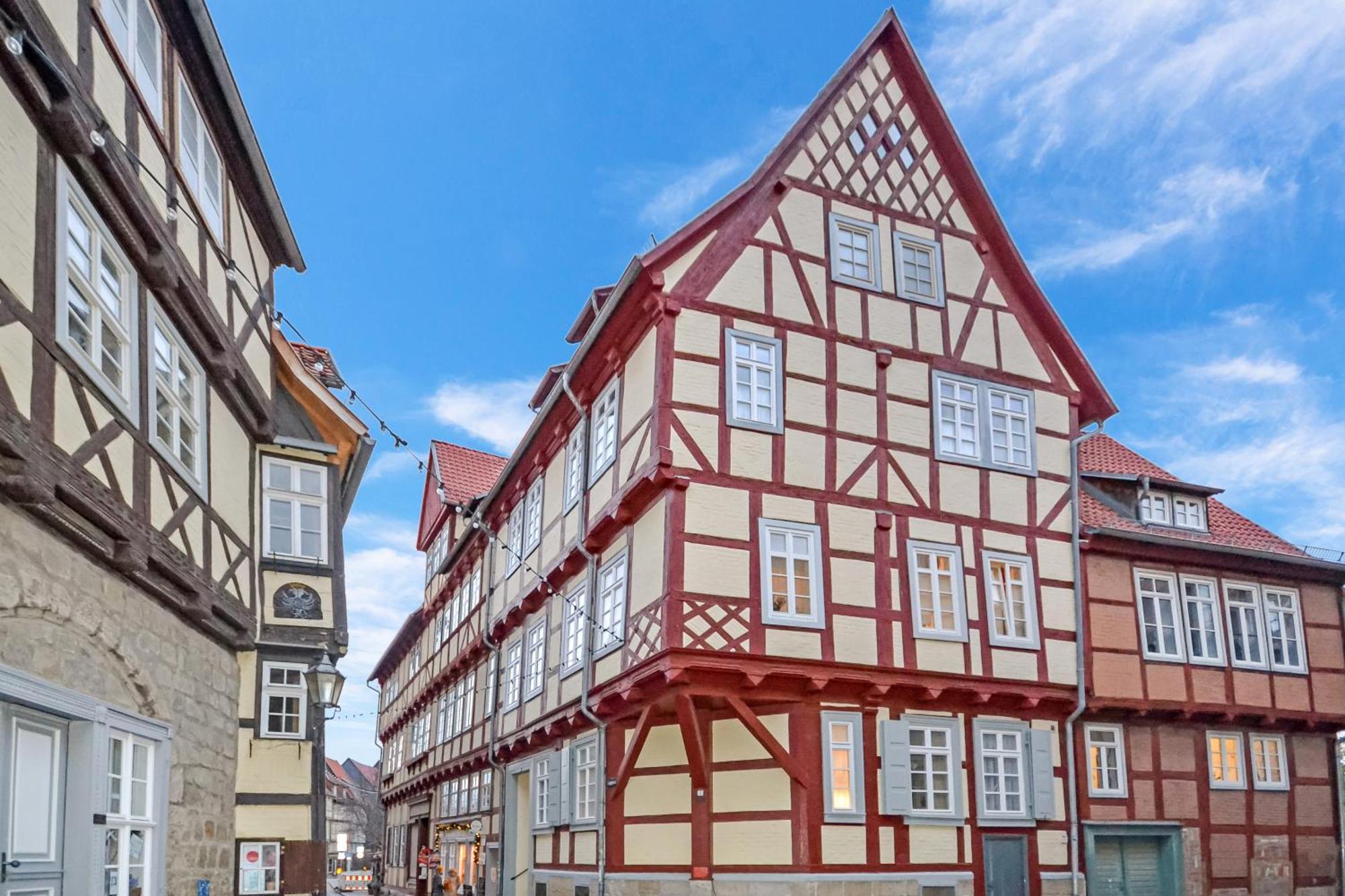 Fewo Lange Gasse 4 - 2 Obergeschoss Inkl Parkplatz 크베들린부르크 외부 사진